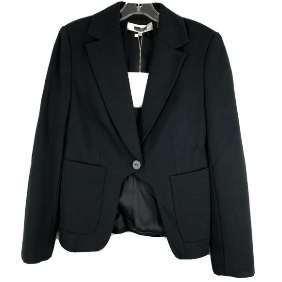 Diane von Furstenberg Blazer Flynn Jacket Black